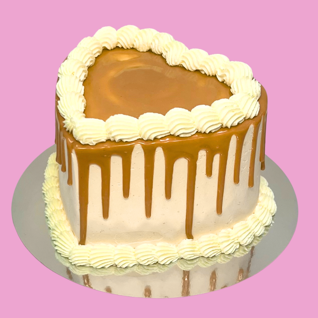 Heart Drip Cake