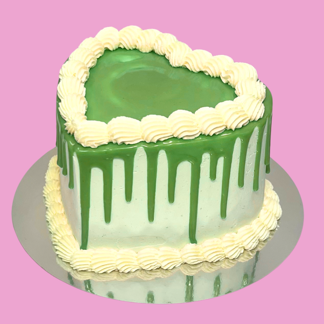 Heart Drip Cake