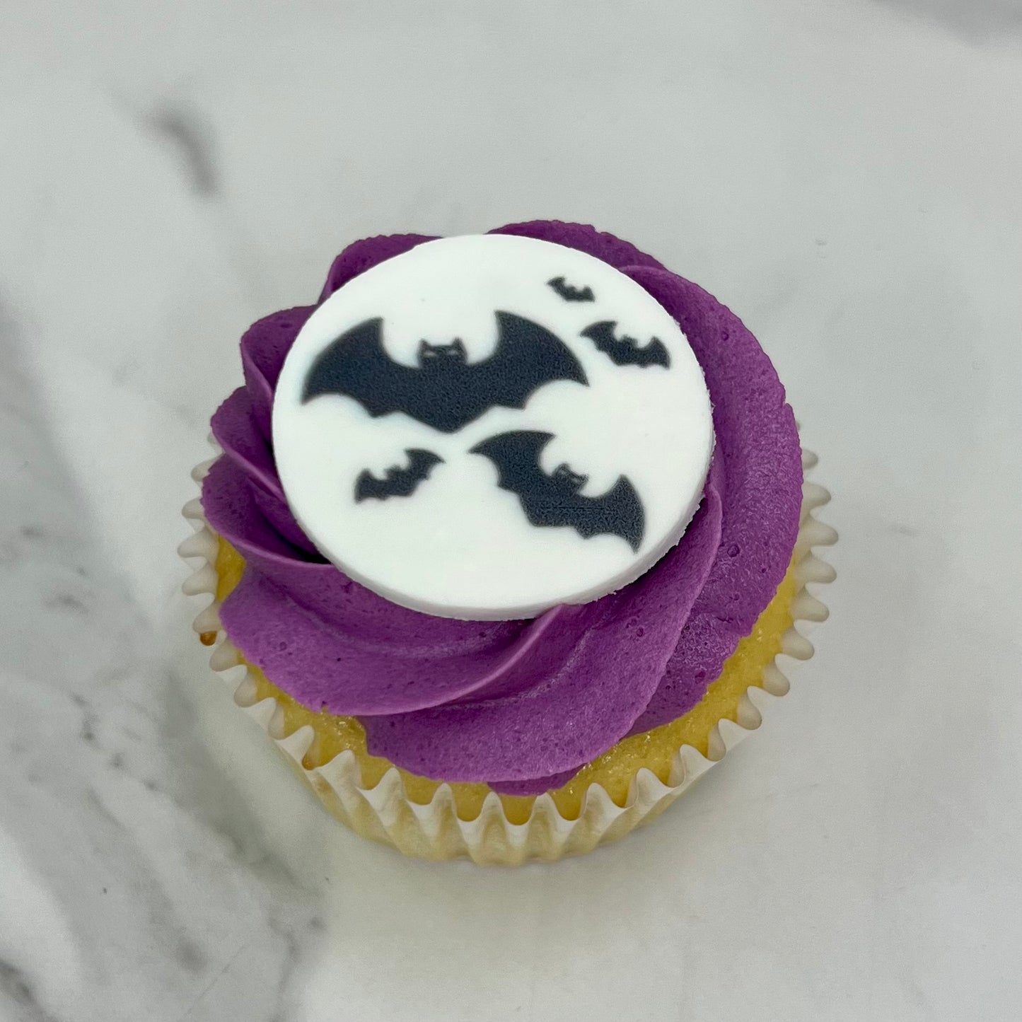 Scary Bats Cupcake