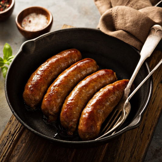 Sausages and Vegetables Meal