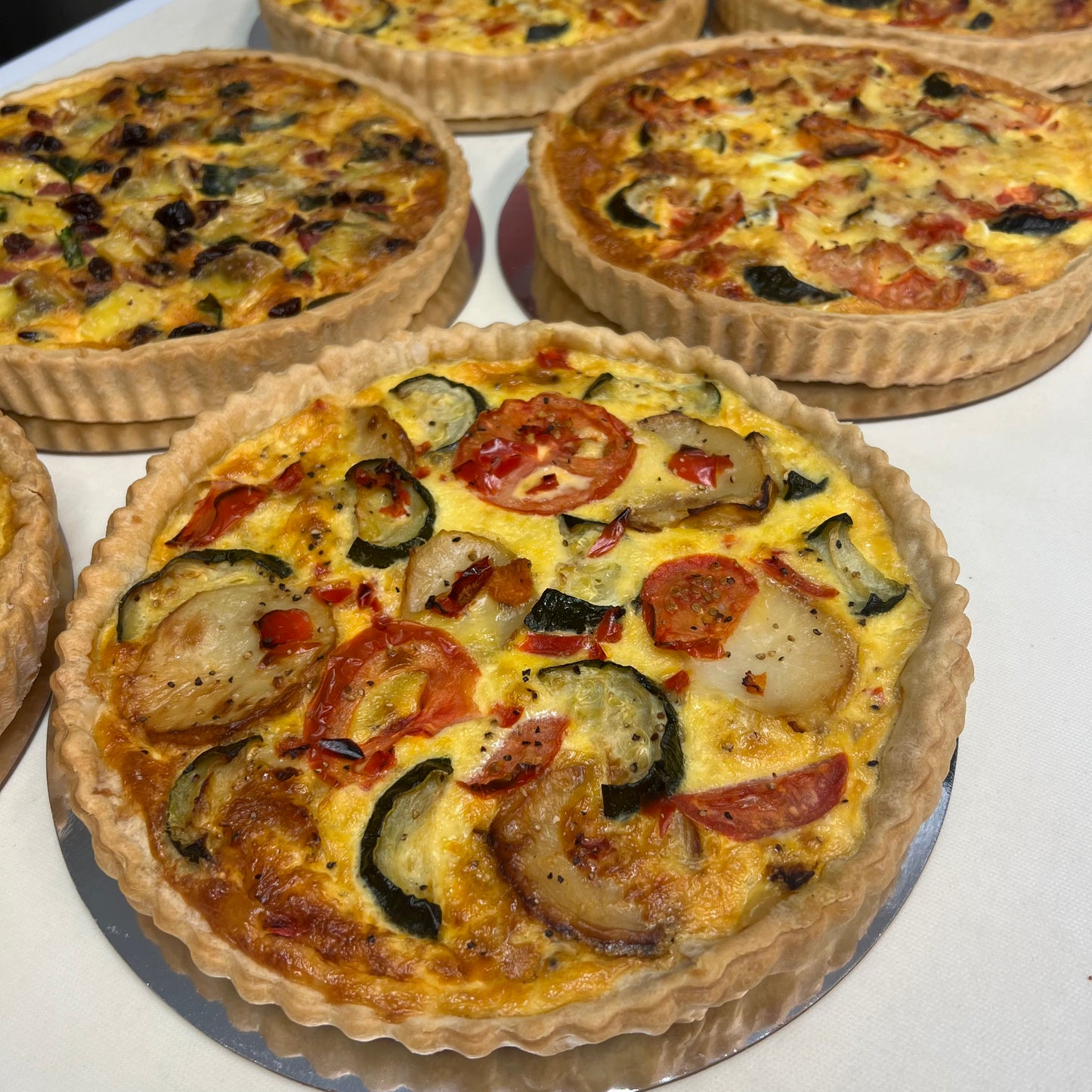 Roasted Vegetable Quiche