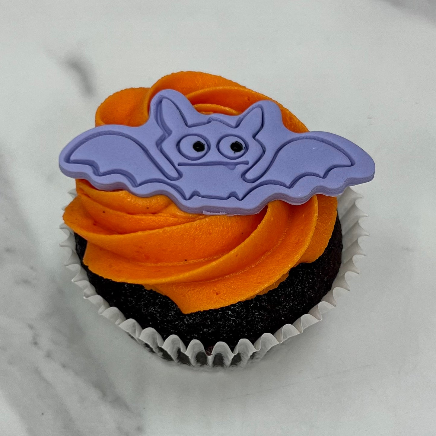 Spooky Bat Cupcake