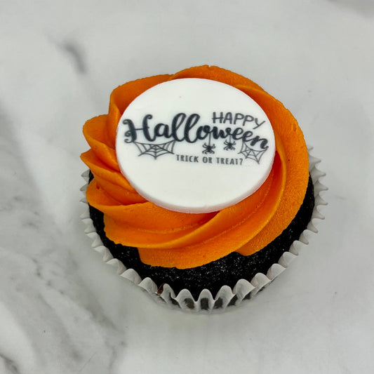 Happy Halloween Cupcake