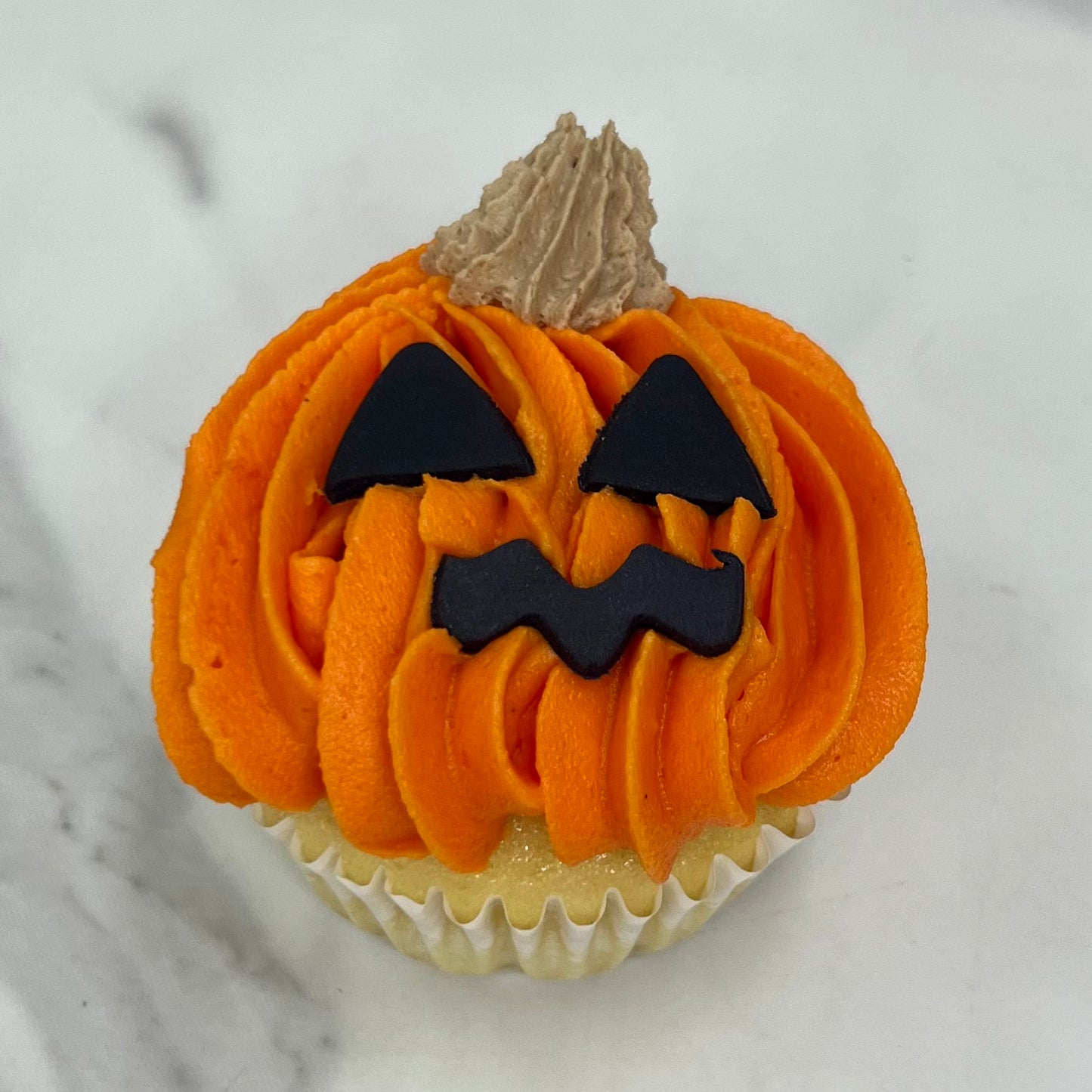 Jack O Lantern Cupcake