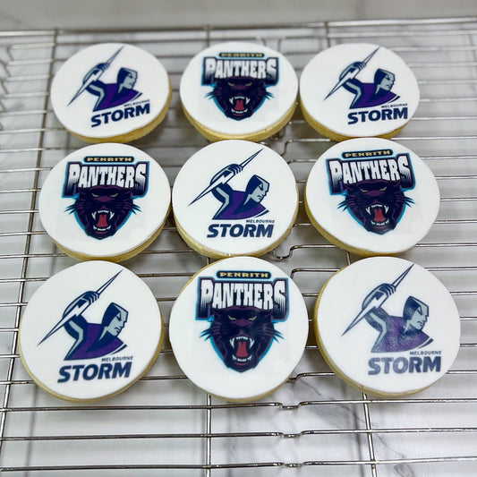 10 Pack NRL Grand Final Cookies