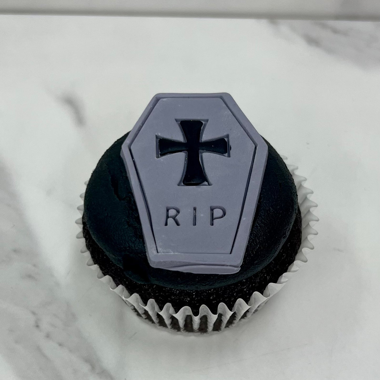 Chocolate Coffin Cupcake